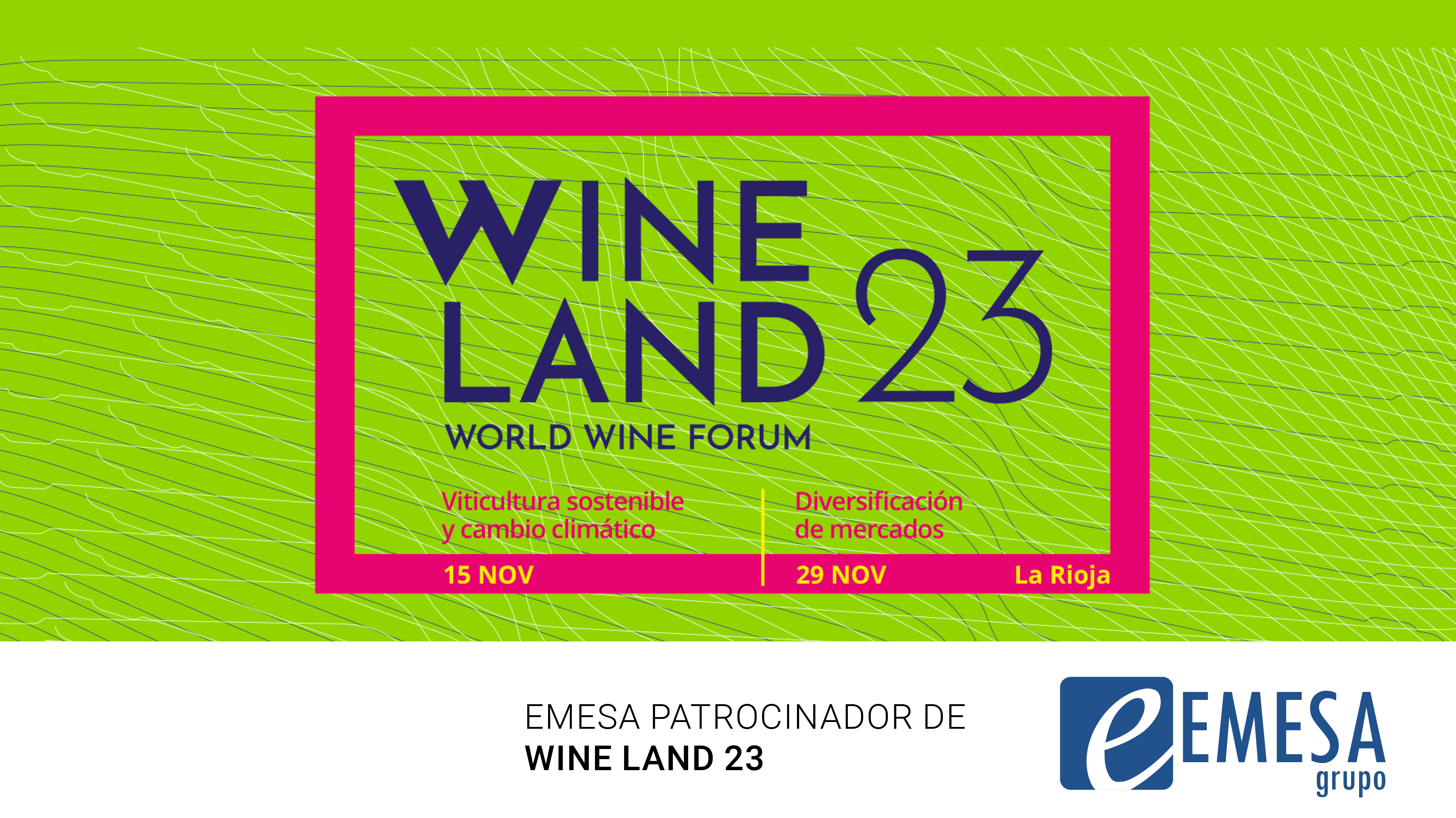 EMESA patrocinador de Wine Land 23