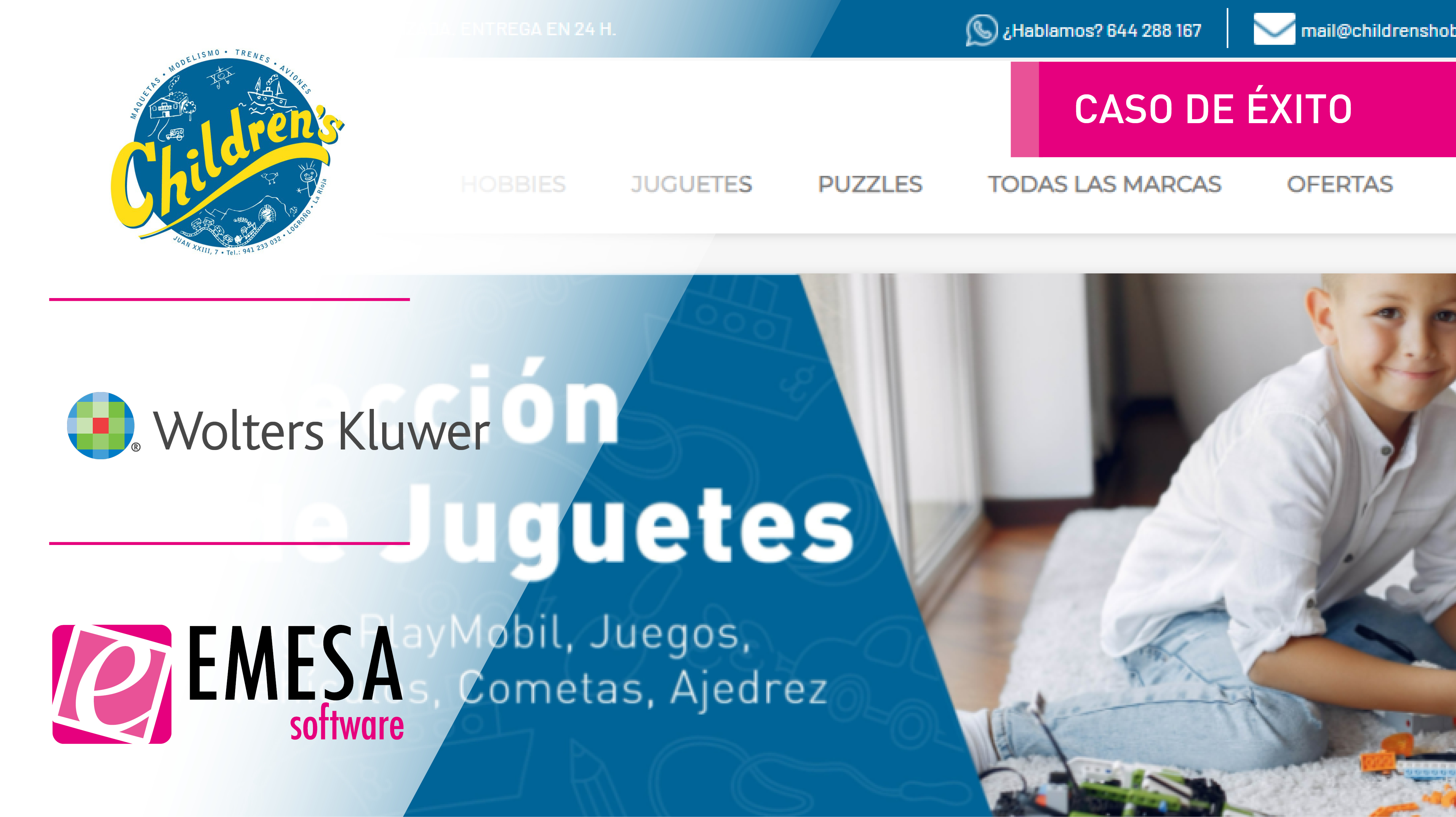 CASO DE ÉXITO: Juguetería Children´s elige a EMESA Software